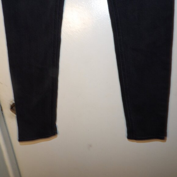 Old Navy Black Wash Pull On Mid Rise Jegging / Jeans Sz 8 - Picture 4 of 6